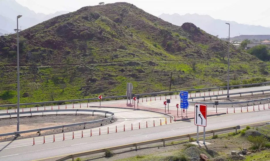 Una de las carreteras de Dubai reformadas. (RTA)