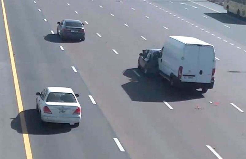Una captura del vídeo difundido por la Policía de Abu Dhabi.