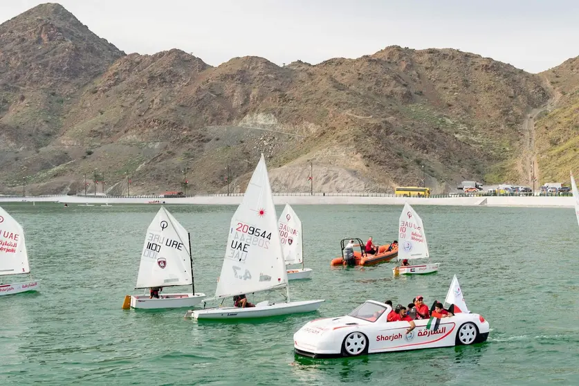 El lago Al Hefaiyah en Kalba en el emirato de Sharjah. (WAM)