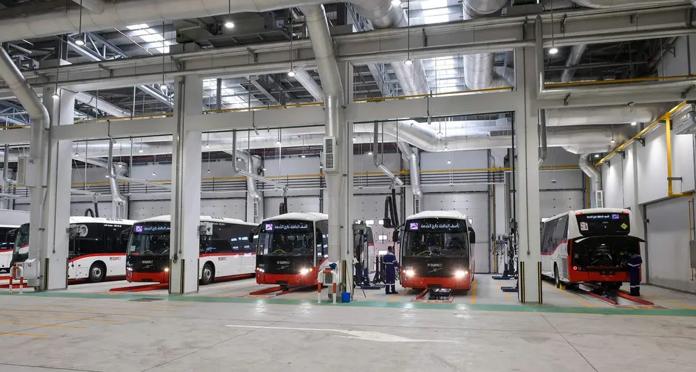 Una estación de autobuses en dubai. (RTA)