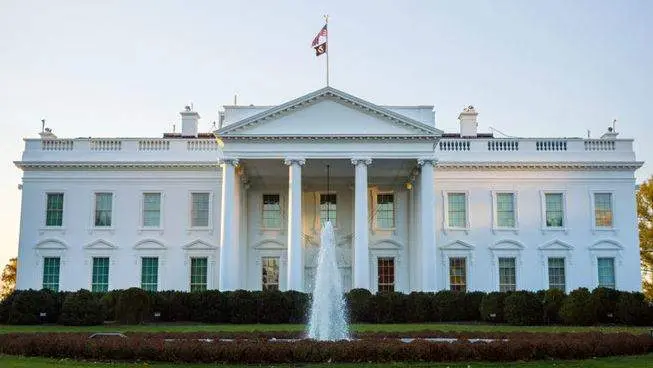 Zona norte de la Casa Blanca en Washington, DC. (Fuente externa)