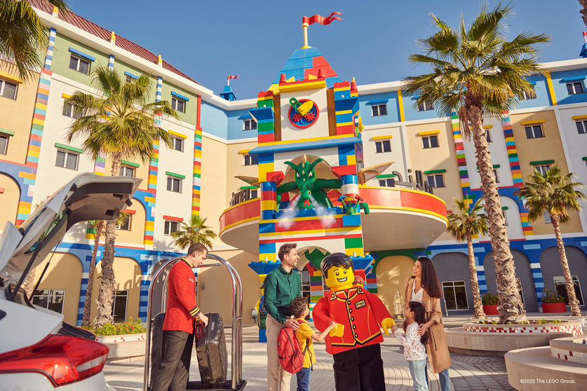 Hotel Legoland en Dubai. (Dubai Parks and Resorts)