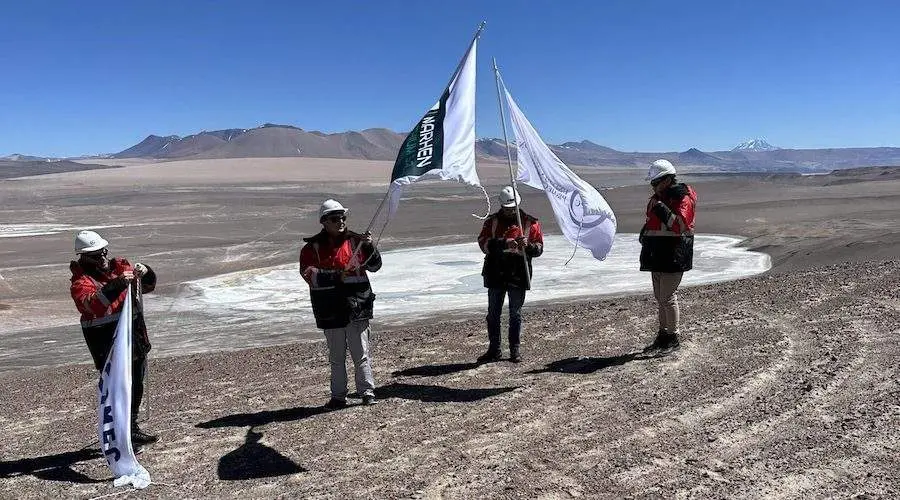 Profesionales de Marhen Litio en Catamarca. (United Mining Projects Corporation)