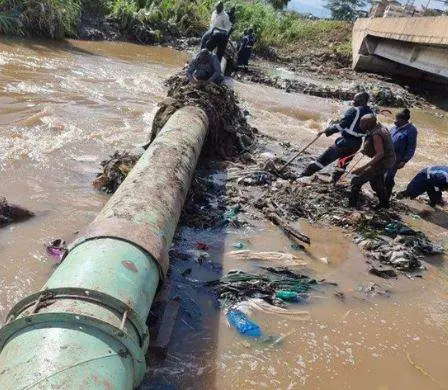 Una imagen de X de Kenia tras las inundaciones.