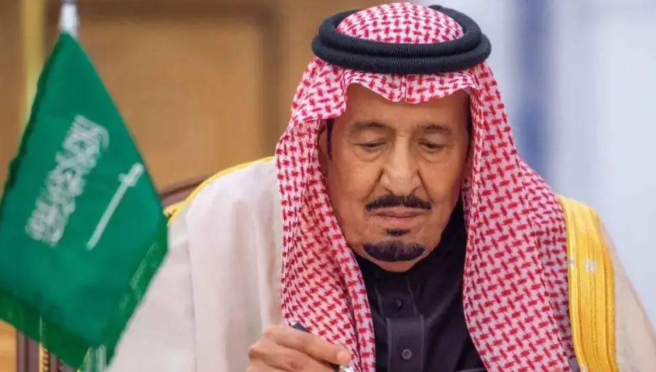 Una imagen del rey saudí de 2022. (Fuente externa)