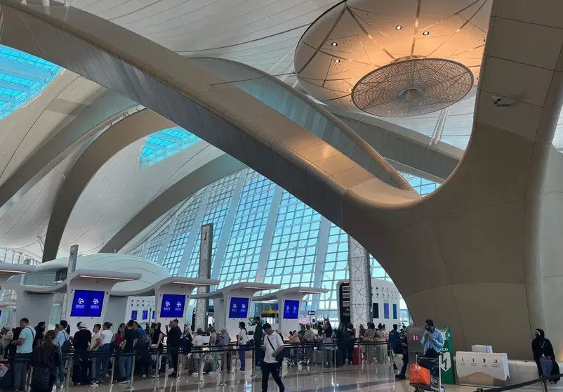 Una imagen del Aeropuerto Zayed en Abu Dhabi. (EL CORREO)