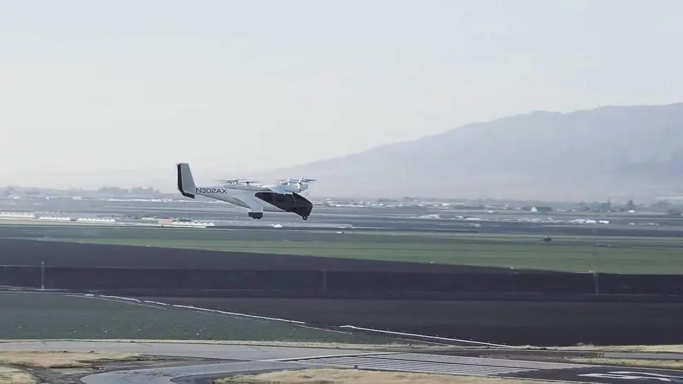 El taxi aéreo de Archer. (X)