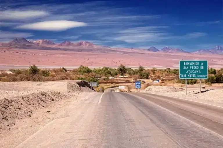 Una imagen de X de Atacama en Chile.
