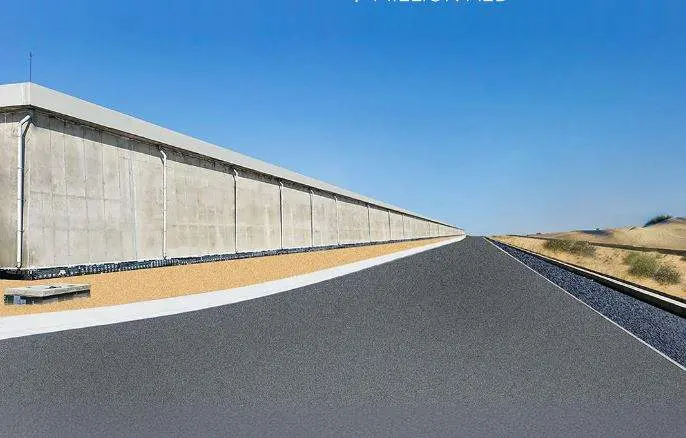 El nuevo depósito de agua de Dubai. (DEWA)
