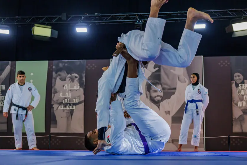 Una pelea de Jiu Jitsu. (WAM)