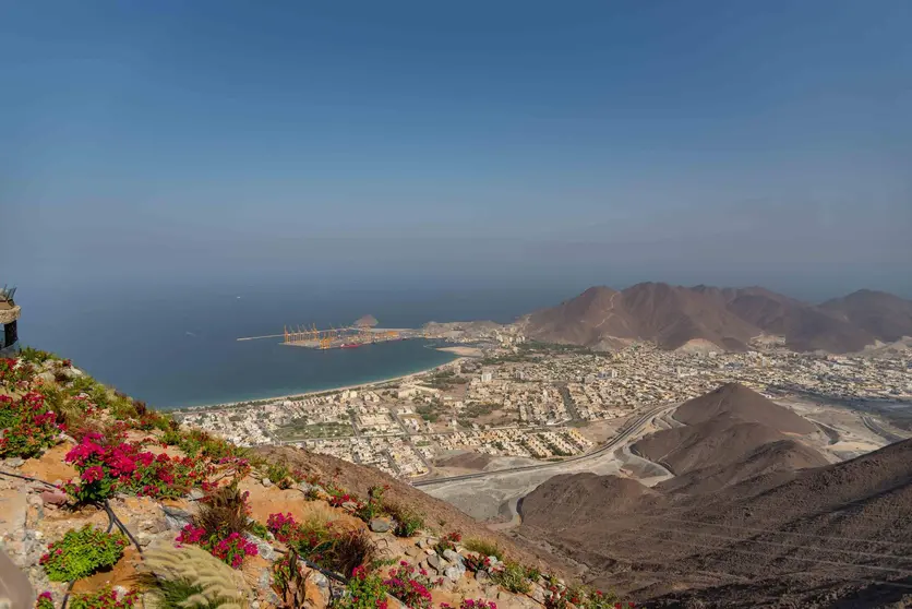 Una imagen de Khorfakkan en la región oriental de EAU. (WAM)
