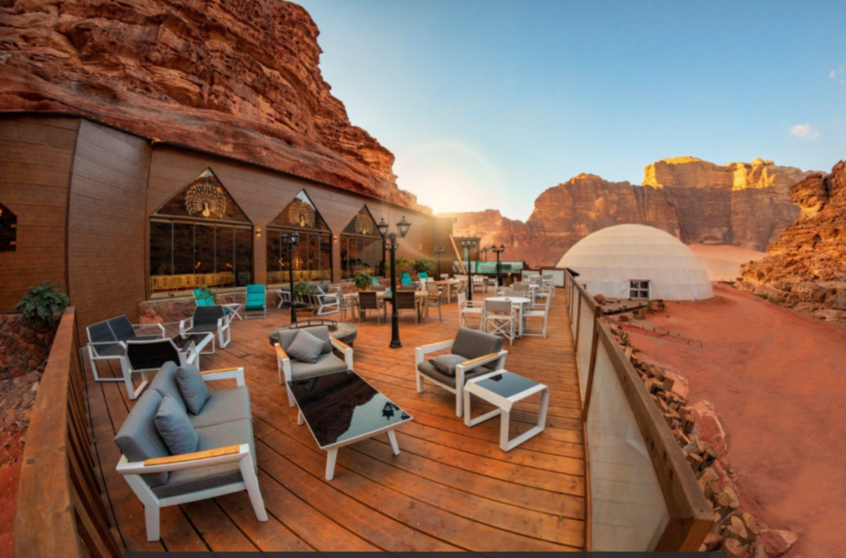 Wadi Rum luxury camp, Jordan 