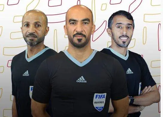 El árbitro emiratí. (WAM)