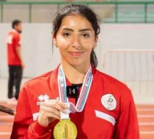 La corredora emiratí Maryam Mohammed Al Farsi. (WAM)