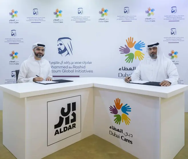 Aldar y Dubai Cares propiciaron la iniciativa. (WAM)