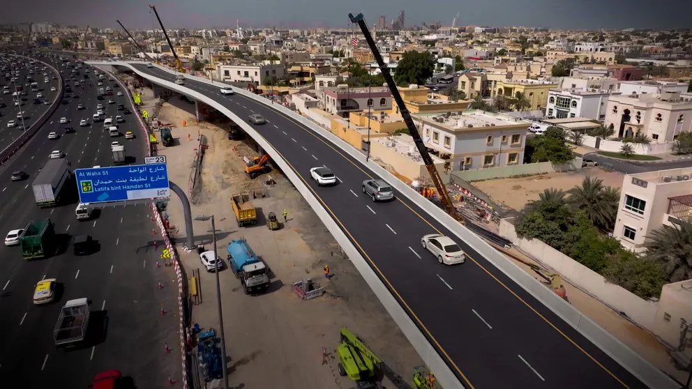 Uno de los puentes en Dubai. (RTA)