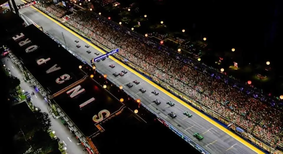 Un momento del GP Singapur 2024. (F1)