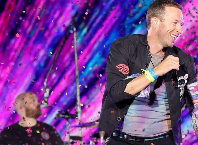 Miembroas de la banda británica de rock Coldplay. (X)