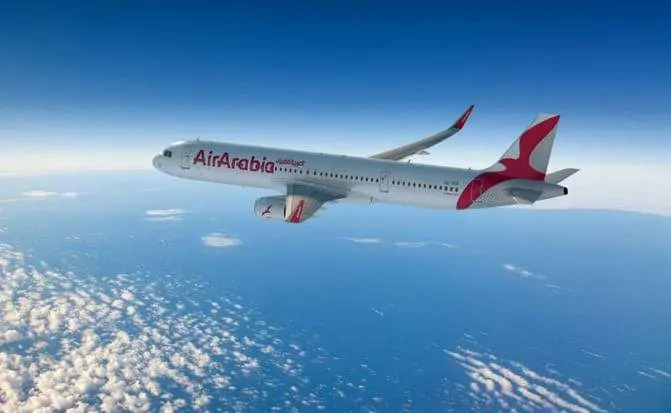 Una aeronave de la aerolínea de Sharjah Air Arabia. (WAM)