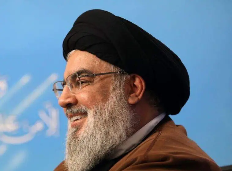 Una imagen del líder de Hezoblah, Nasrallah. (X)