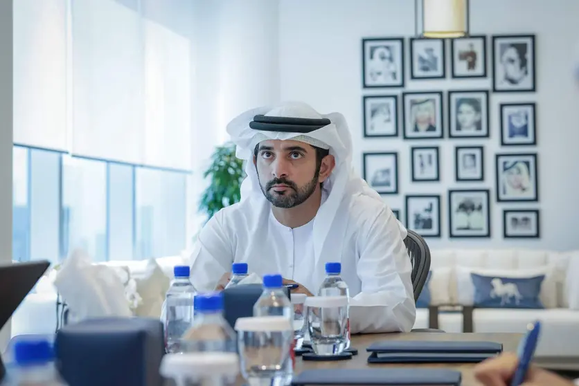 El príncipe heredero de Dubai en una imagen de X.
