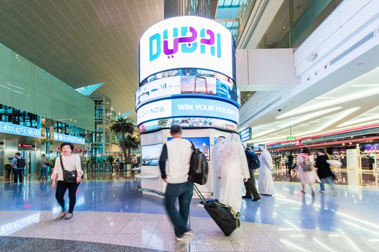 Una imagen del aeropuerto DXB. (X)