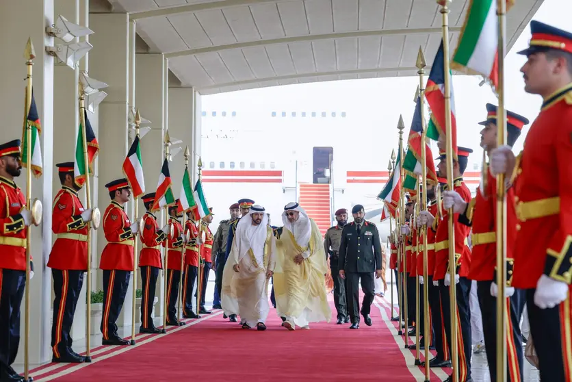 El príncipe Hamdan bin Mohammed bin Rashid Al Maktoum en Kuwait. (Imagen Suministrada)