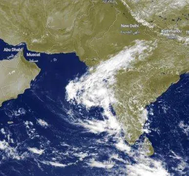 Imagen del Centro Nacional de Meteorología de este jueves. (X)