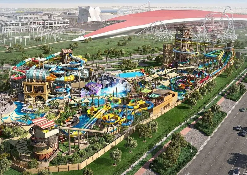 Yas Waterworld es el parque acuático de Abu Dhabi. (WAM)