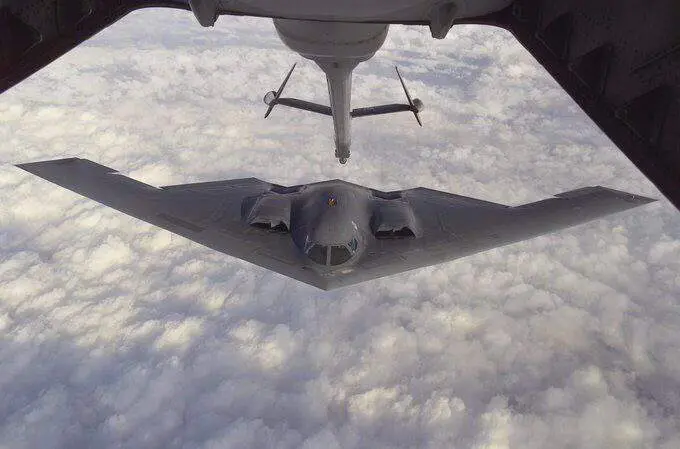 Bombardero B-2 de EEUU. (X)