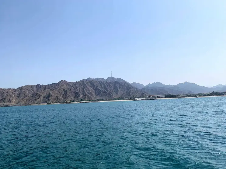 Una imagen de la costa de Fujairah. (EL CORREO)