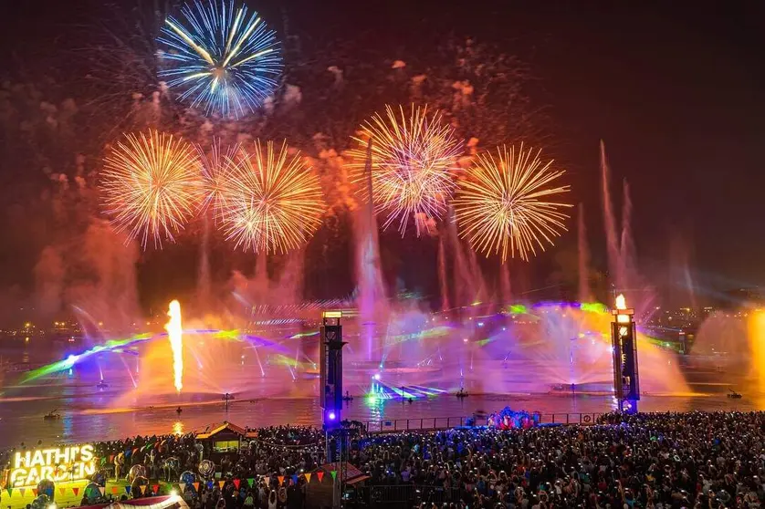 Festival de las Luces en Dubai. (WAM)