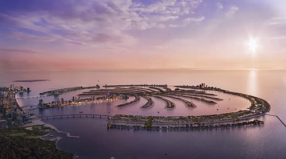 Una imagen de La Palmera Jumeirah en Dubai. (X)
