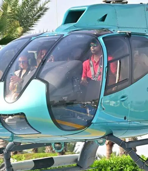 Falcon Helicopter Tours. (Instagram)