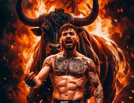Ilia Topuria en una imagen de X.