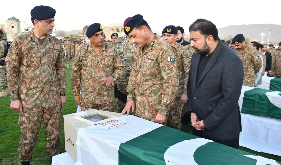 Funeral por los fallecidos en el atentado de Pakistán. (X)