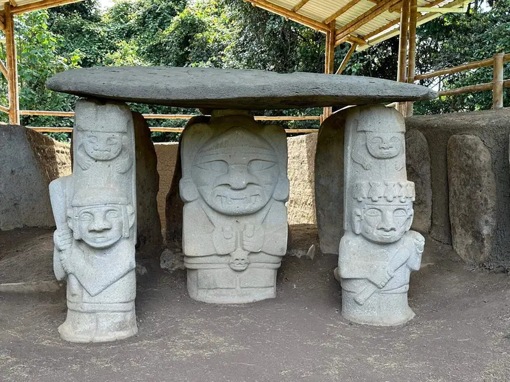 El Parque Arqueológico de San Agustín se encuentra ubicado en el municipio colombiano del mismo nombre. (Patricia Mogollón)