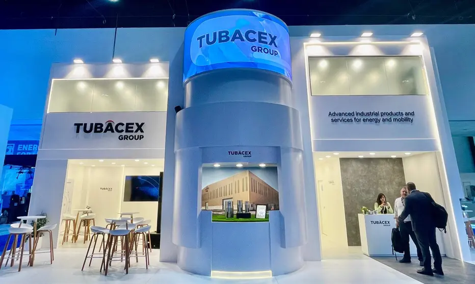 Stand de Tubacex en Adipec 2024. (Cedida)