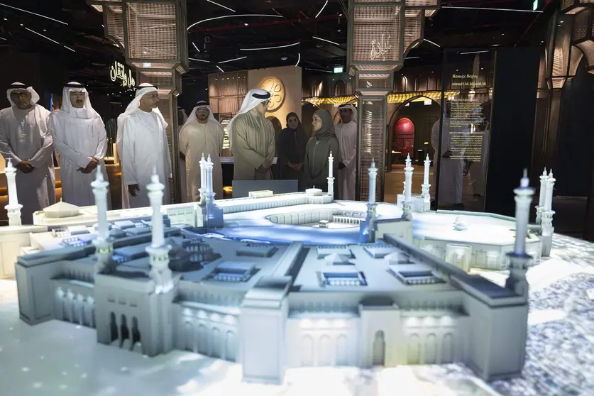 Un momento de la inauguración del museo en la Gran Mezquita. (WAM)