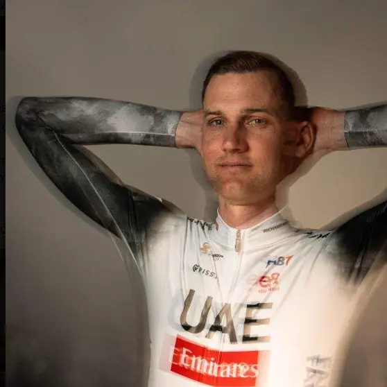 Nuevo Maillot del UAE Team Emirates. (X)