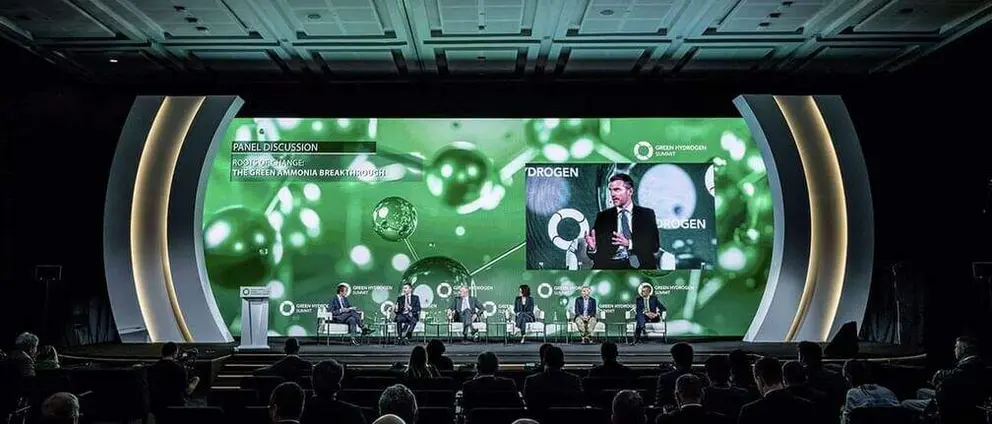 Una imagen de la Cumbre de Hidrógeno Verde 2024. (WAM)