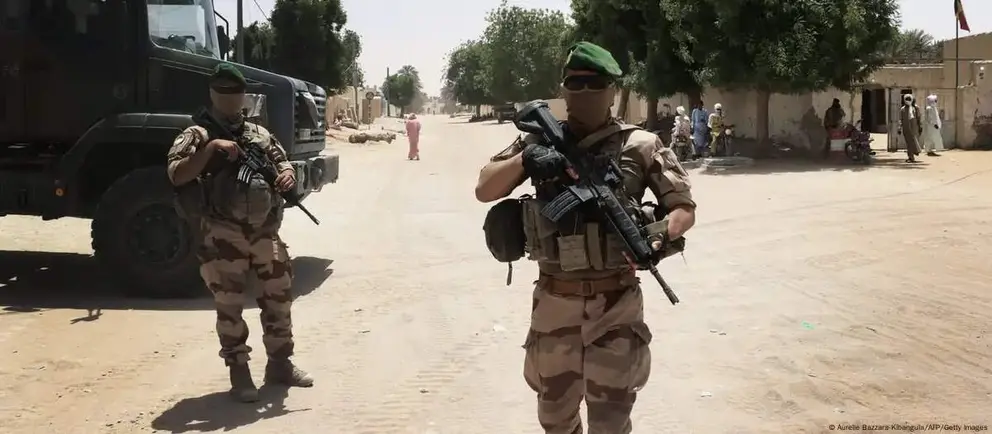 Una imagen de militares en Chad. (X)