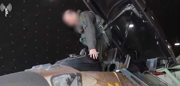 Un miembro de la Fuerza Aérea de Israel. (X)