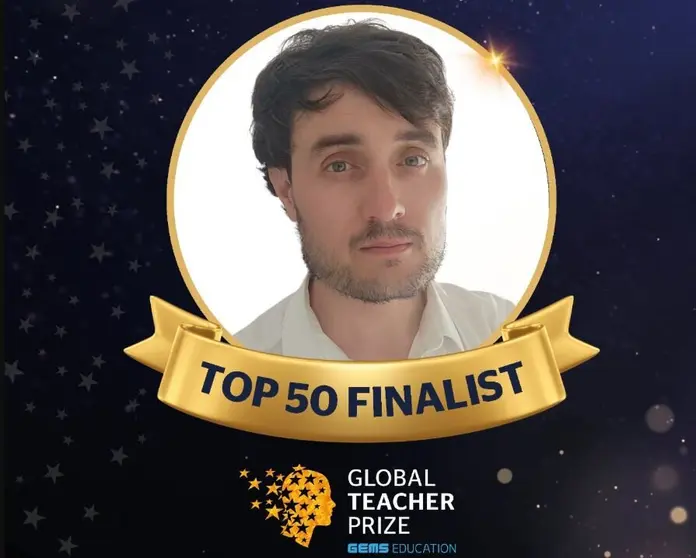 Ángel Luis González, finalista del premio al mejor profesor del mundo. (Global Teacher Prize)