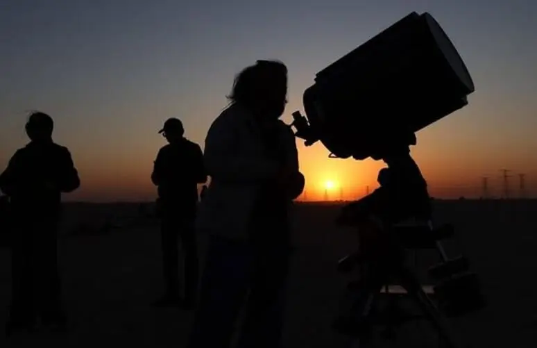 El grupo de Astronomía de Dubai. (Instagram)