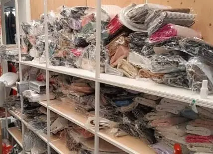 A modo ilustrativos, bolsos falsos confiscados. (Fuente externa)