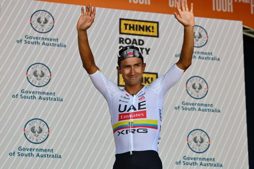 El ciclista ecuatoriano Jhonatan Narváez. (WAM)