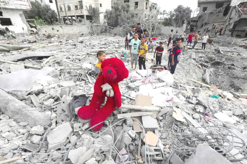 Gaza se encuentra actualmente destrozada. (Amnistía Internacional)