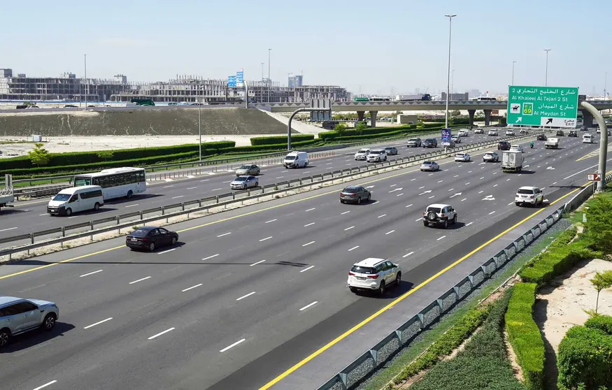 Una carretara de Dubai. (RTA)