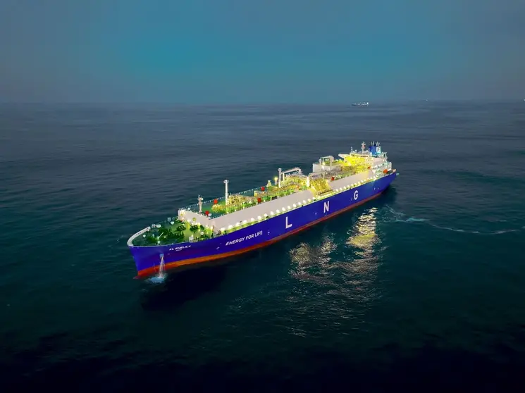 Un buque de Adnoc. (WAM)